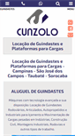 Mobile Screenshot of cunzolo.com.br